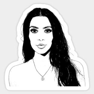 Kim Kardashian Sticker